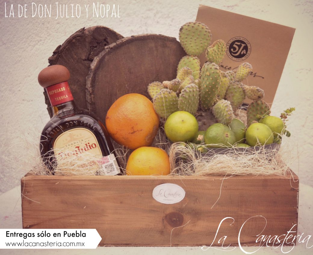 Canasta de Regalo con Tequila