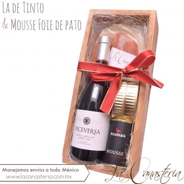 arreglos de vino navideños finos