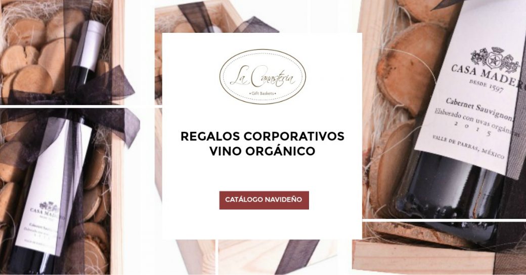 Arcones navideños con vino Orgánico