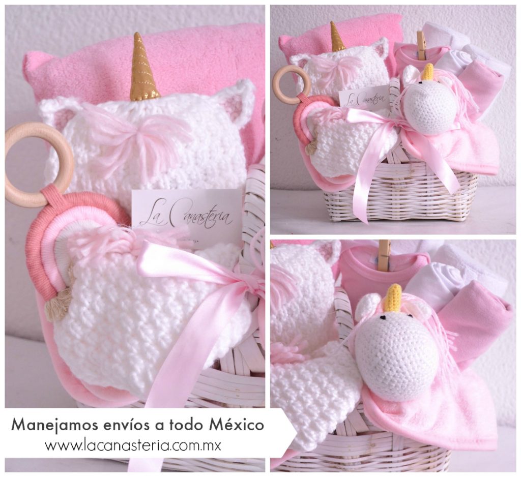 Ropa de bebé orgánica, cesta de regalo de niña unicornio, ropa de bebé  personalizada, baby shower de unicornio, regalo de baby shower, juego de  regalo para bebés recién nacidos -  México