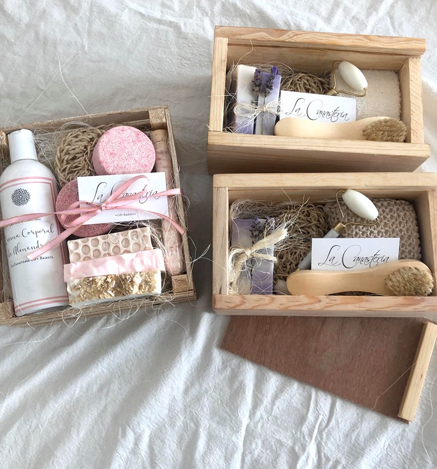 Finas cajas de regalo con kits de spa para empresas y envíos a domicilio en todo México