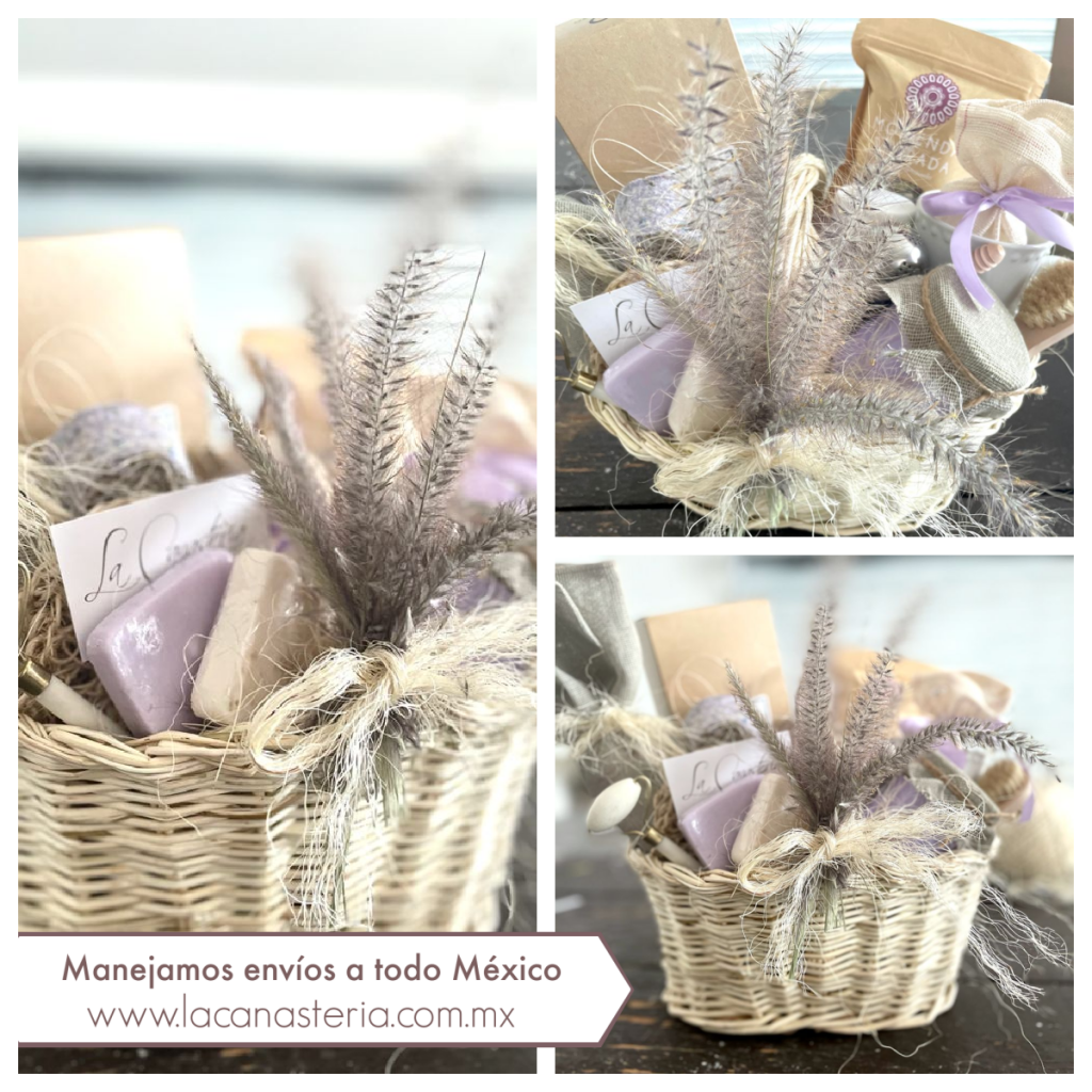 Canastas de regalo finas y artesanales para mujer con productos de spa y diseño boutique de La Canastería