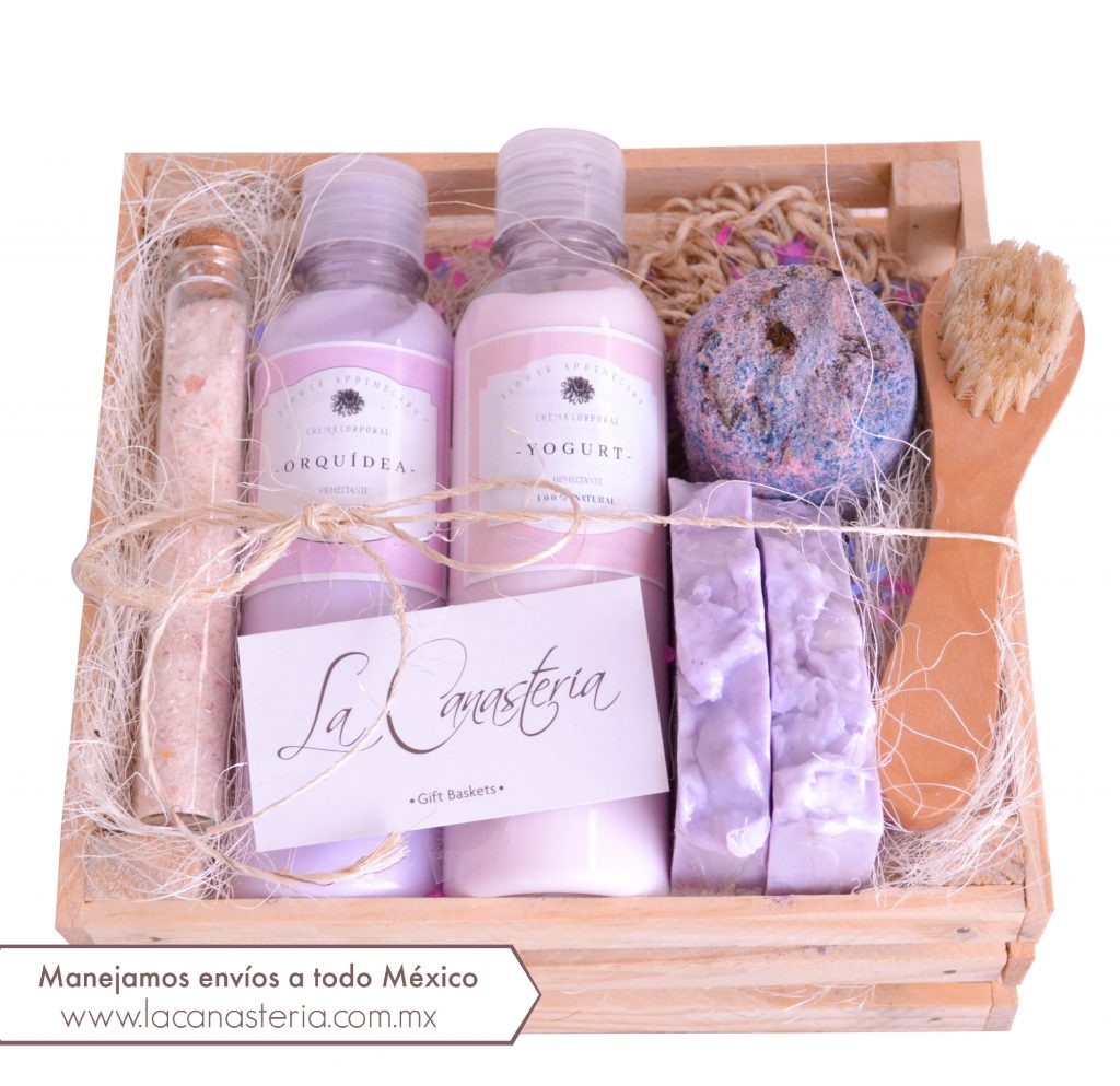 Cajas y Kits de Spa de La Canastería para regalos en empresas del 10 de Mayo o Dia de la Mujer