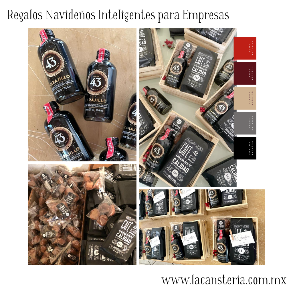 Kits de regalo para empresas con carajillo licor del 43