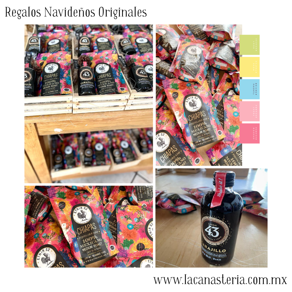 Cajas de regalo con kit de carajillo licor del 43 df cdmx puebla guadalajara monterrey