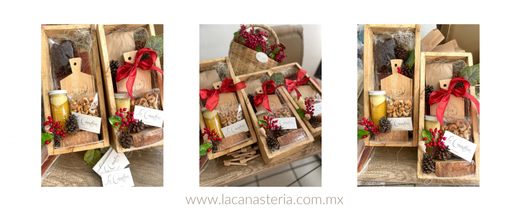 Arcones sin alcohol con productos gourmet y fino diseño boutique perfectos para empresas con envío a domicilio en todo México