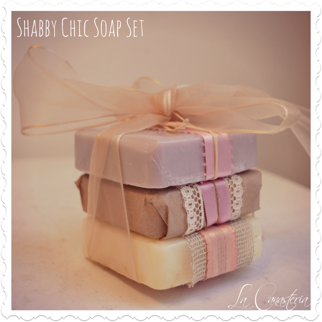 Shabby Chic Soaps para tu evento! La Canastería Blog
