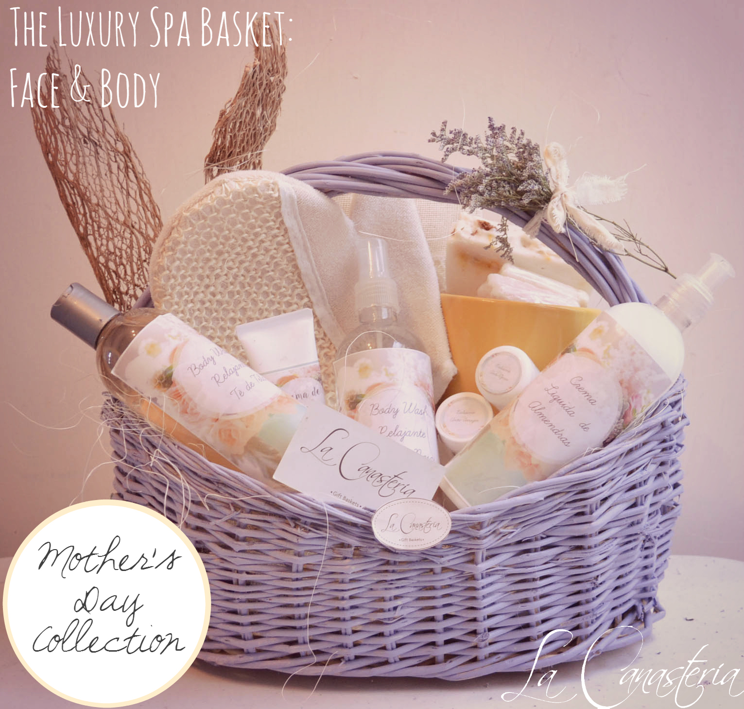 The Luxury Spa Basket Face & Body La Canastería Blog