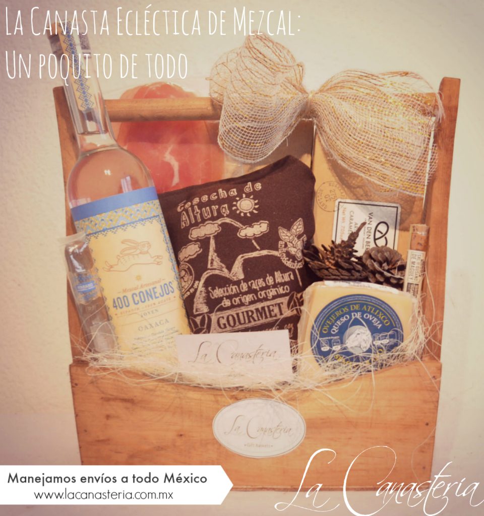 arcones navideños con mezcal, arcones navideños mexicanos, arcones navideños con productos mexicanos 