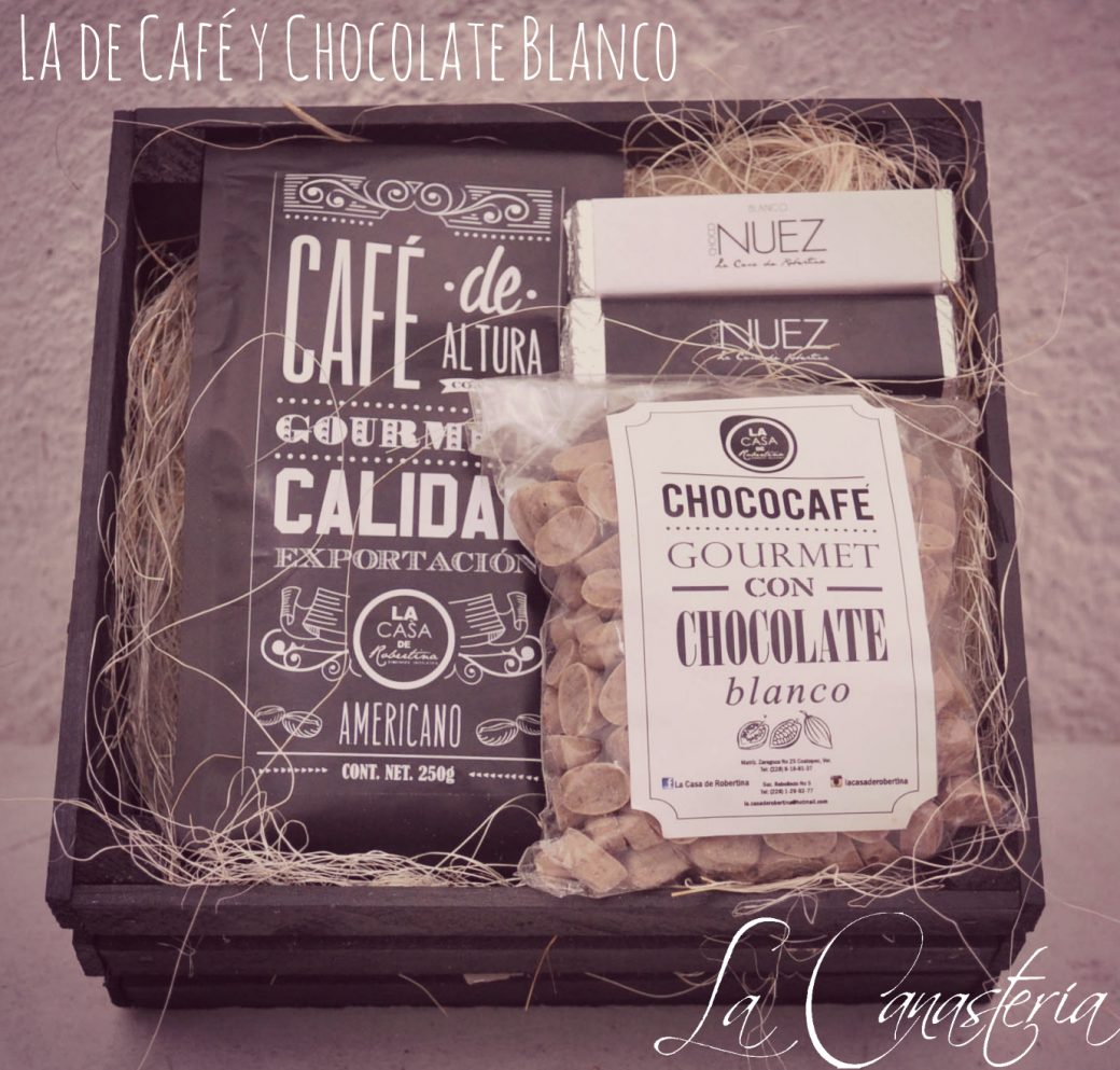 Regalo Corporativo 100% Mexicano : Huacalito Café Chocolate B&W