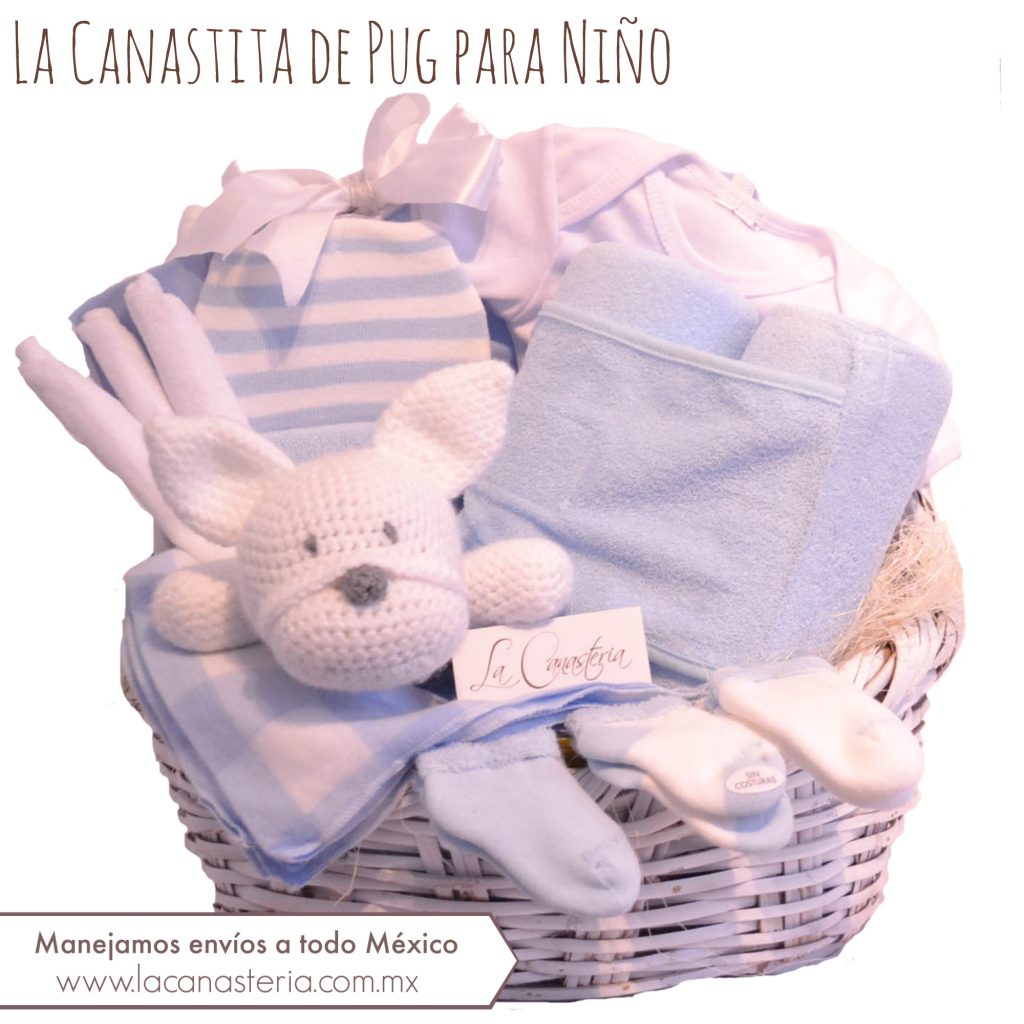 Canasta de regalo para nino recien nacido