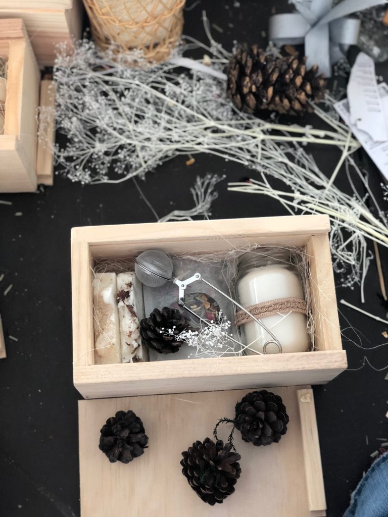 Cajas de regalo con kit de té cdmx 