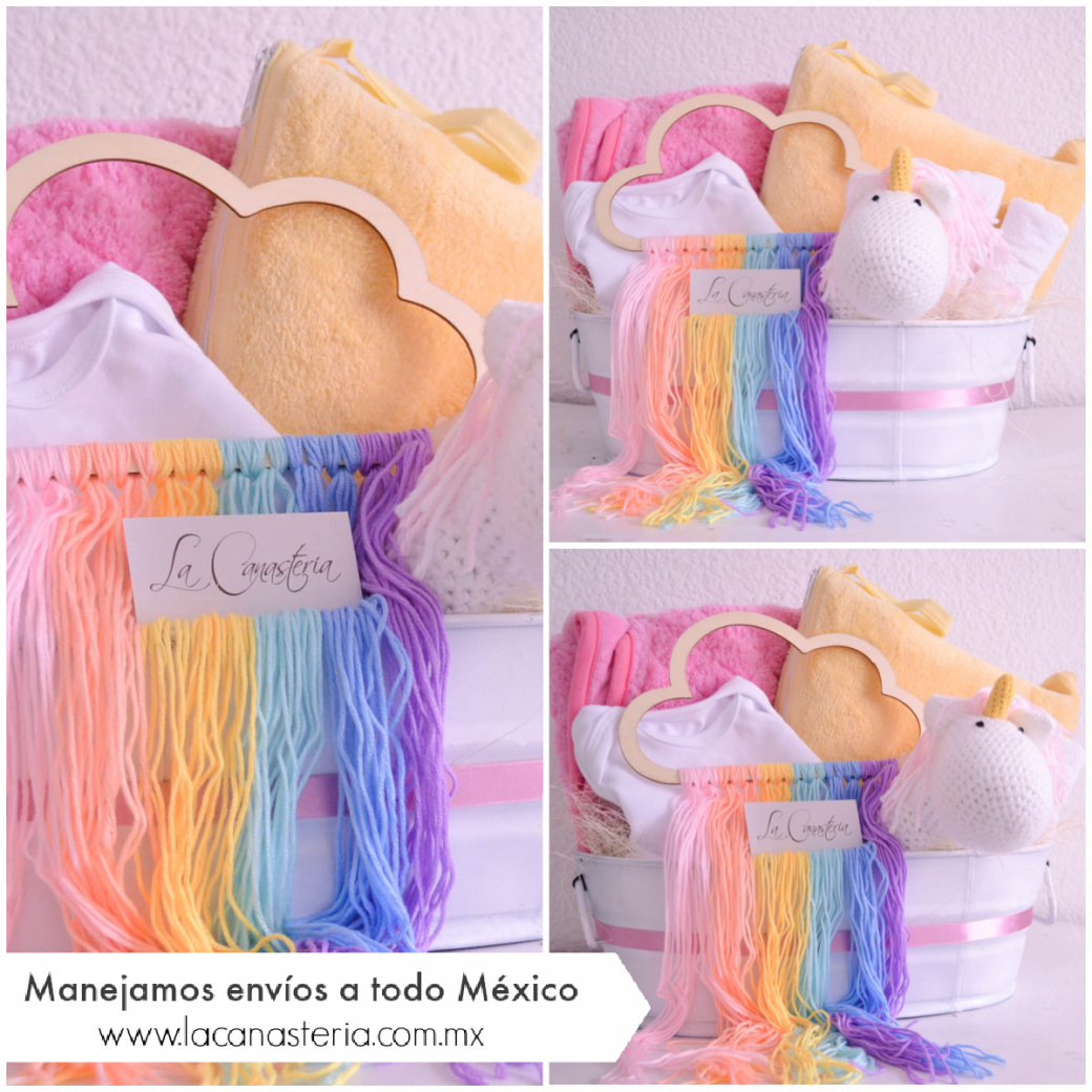 cestas-canastas-regalos-para-bebe-de-unicornio-decoracion-peluches-ropita