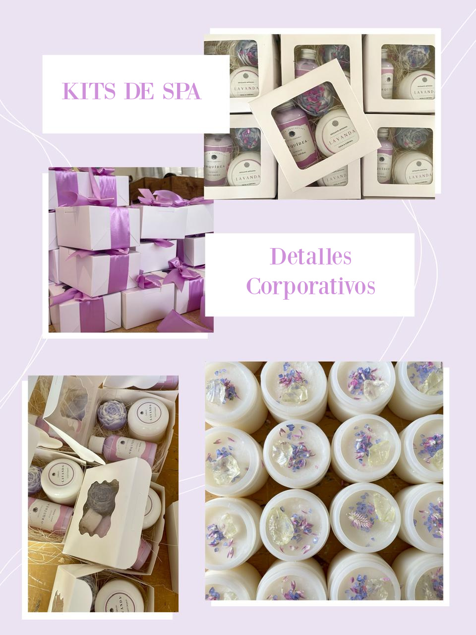 Kits de spa económicos para regalos en empresas