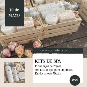 Cajas de regalo con kit de spa para regalos en empresas 10 de mayo