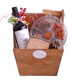 Arcones Navideños con Vino y Queso