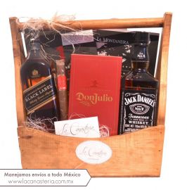 tequila, whiskey, don julio, jack danie'ls, johnnie walker, canastas premium