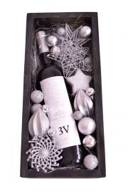 Finos arreglos Navideños con 3V de La Canastería perfectos para regalos en empresas