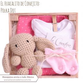 El Huacalito de Conejito: Polka Dot