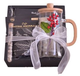 Cajas con kit de café para regalos