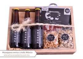 canastas de regalo con cervezas