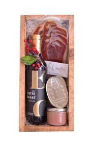 Caja de regalo navideña perfecta para empresas con envió a domicilio en todo México