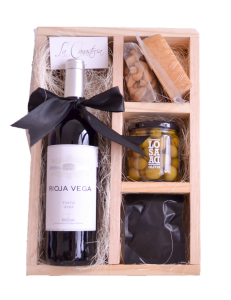 Canastas de Regalo para Hombre con Vino