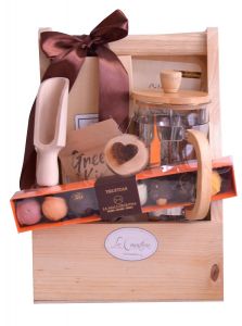 Arreglos de vino y Chocolates 14 de Febrero