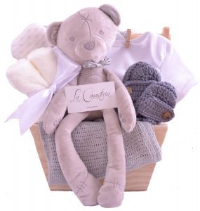 Canastas de regalo vintage para niña