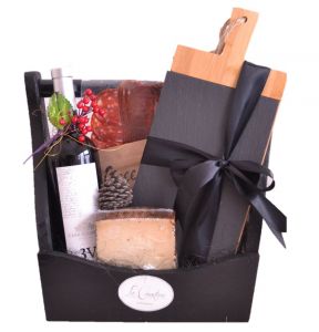 Canastas navideñas con 3V perfectas para regalos de fin de año