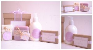 The Lavender Spa Box Party Favor