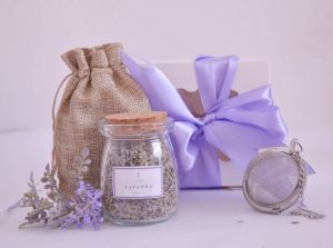 Detalles de té para regalos corporativos en empresas