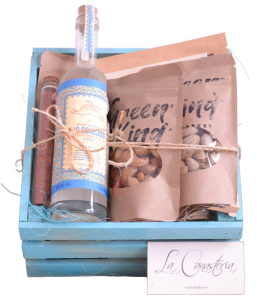 Cajas de Regalo con Mezcal 400 Conejos: Media Botella