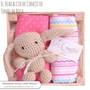 El Huacalito de Conejito: Tonos de Rosa 