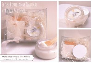 El set Exfoliante Natural de Verbena & Limón