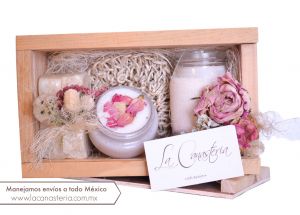Cajas de regalo con kit de spa, kits de spa, 