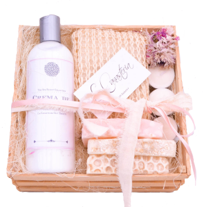 Hermosa caja de regalo con kit de spa ideal para empresas en México