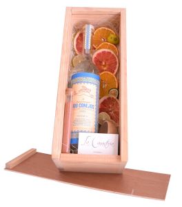 Regalos Navideños con Mezcal perfectos para empresas con cajas y canasts de regalo personalizadas