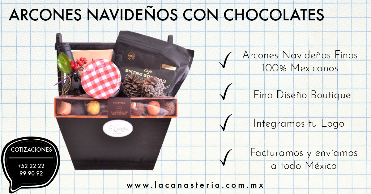 ARCONES NAVIDEÑOS CON CHOCOLATES