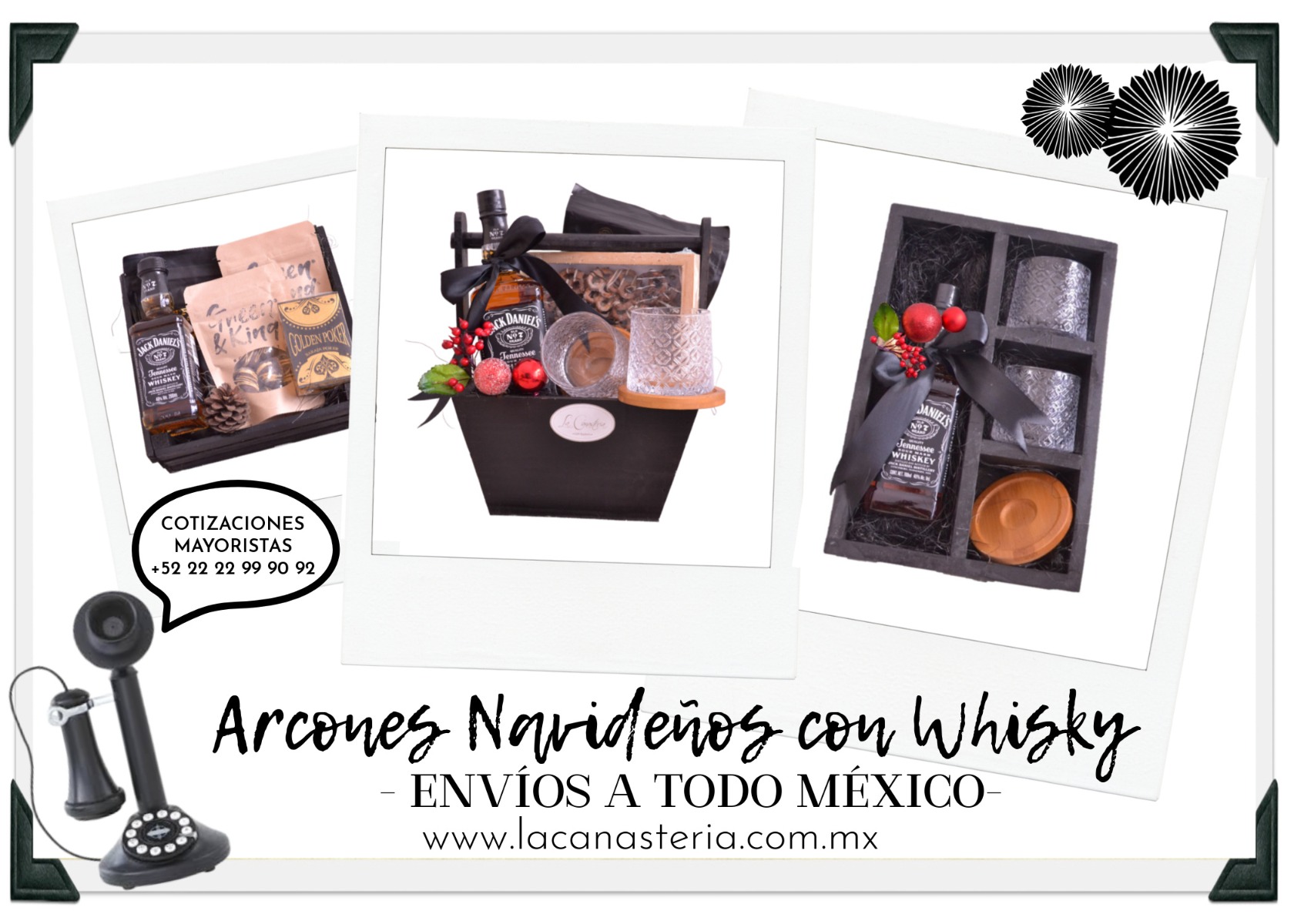 CATÁLOGO DE ARCONES NAVIDEÑOS CON WHISKY
