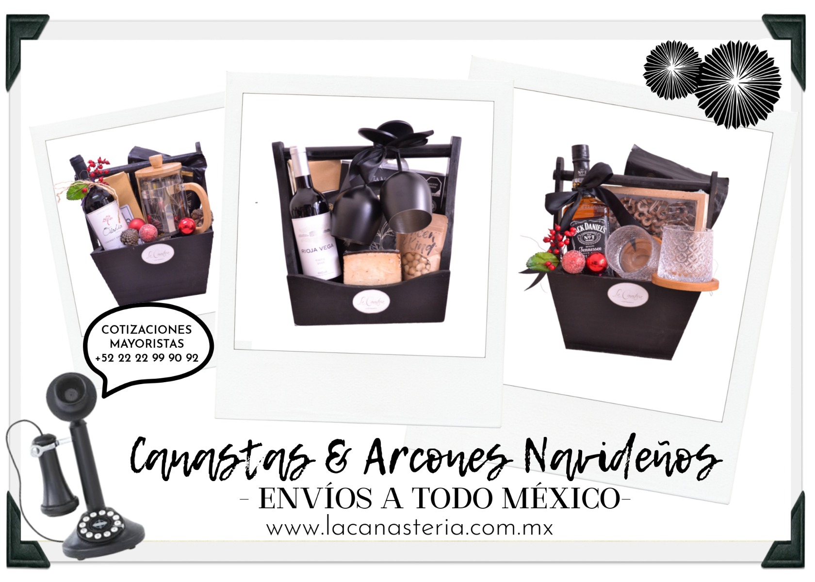 CATÁLOGO DE ARCONES NAVIDEÑOS DE LUJO LA CANASTERÍA