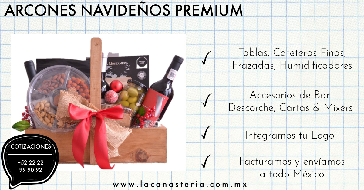 CATÁLOGO DE ARCONES NAVIDEÑOS DE LUJO LA CANASTERÍA