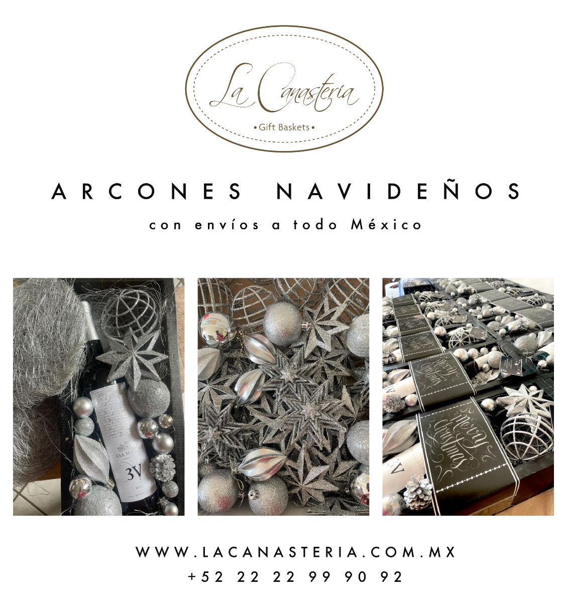 Arreglos navideños con 3V finos para regalos en empresas cdmx df puebla