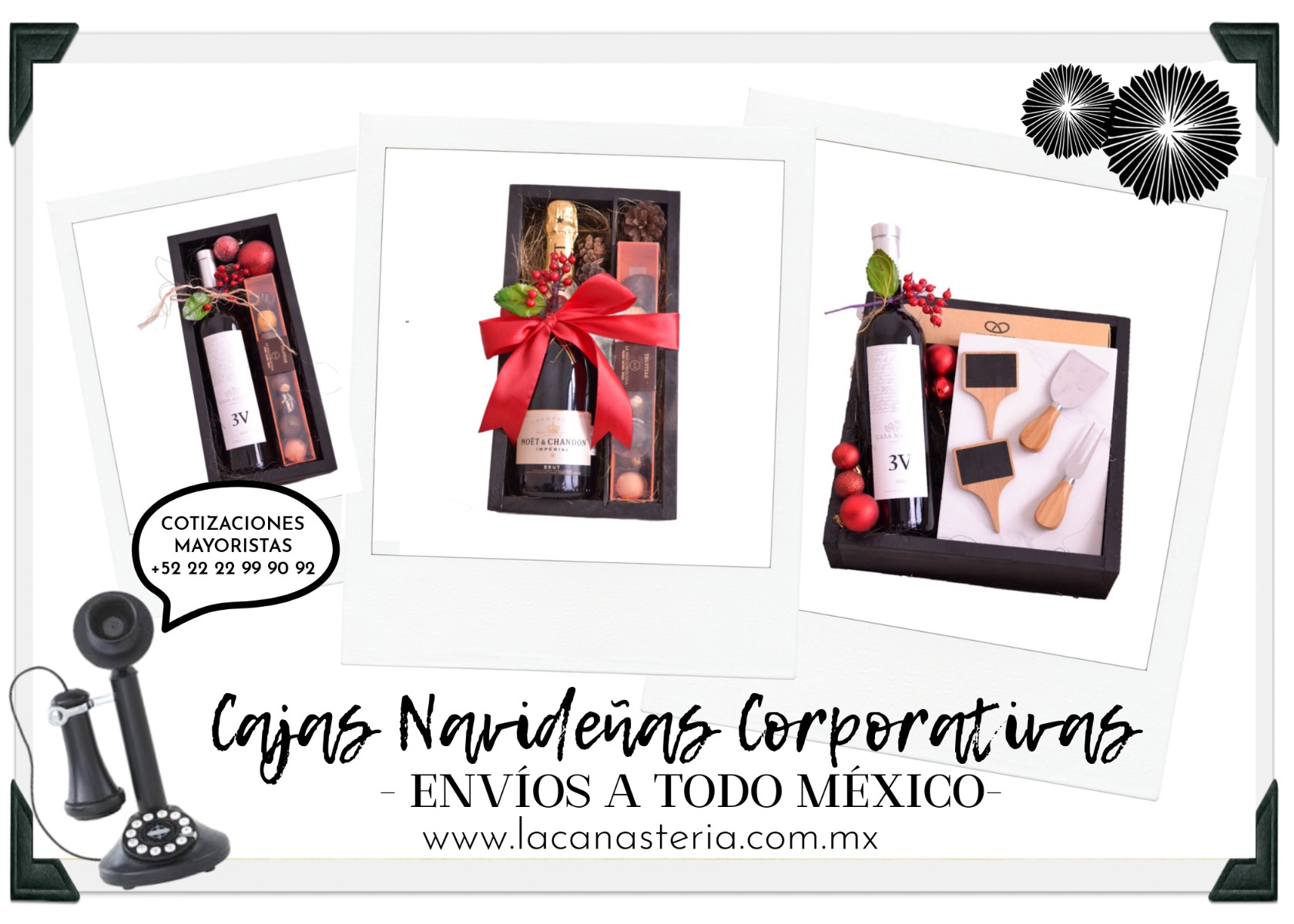 CATÁLOGO DE CAJAS NAVIDEÑAS LA CANASTERÍA