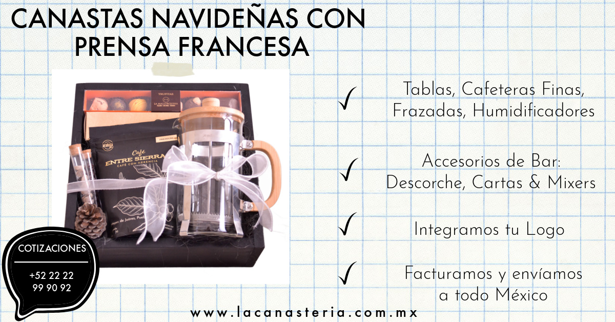 CATÁLOGO DE ARCONES NAVIDEÑOS CON KIT DE CAFÉ