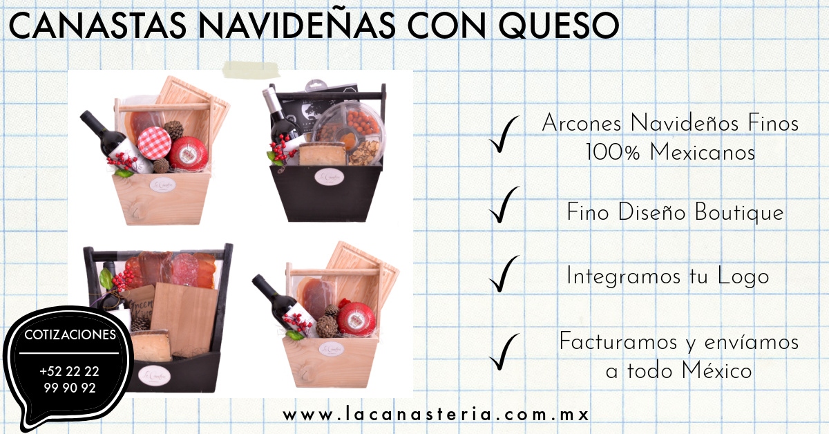 CATÁLOGO DE ARCONES Y CANASTAS CON QUESO