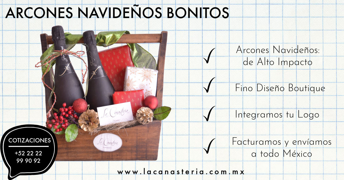 CATÁLOGO ARCONES Y CANASTAS NAVIDEÑAS ELEGANTES