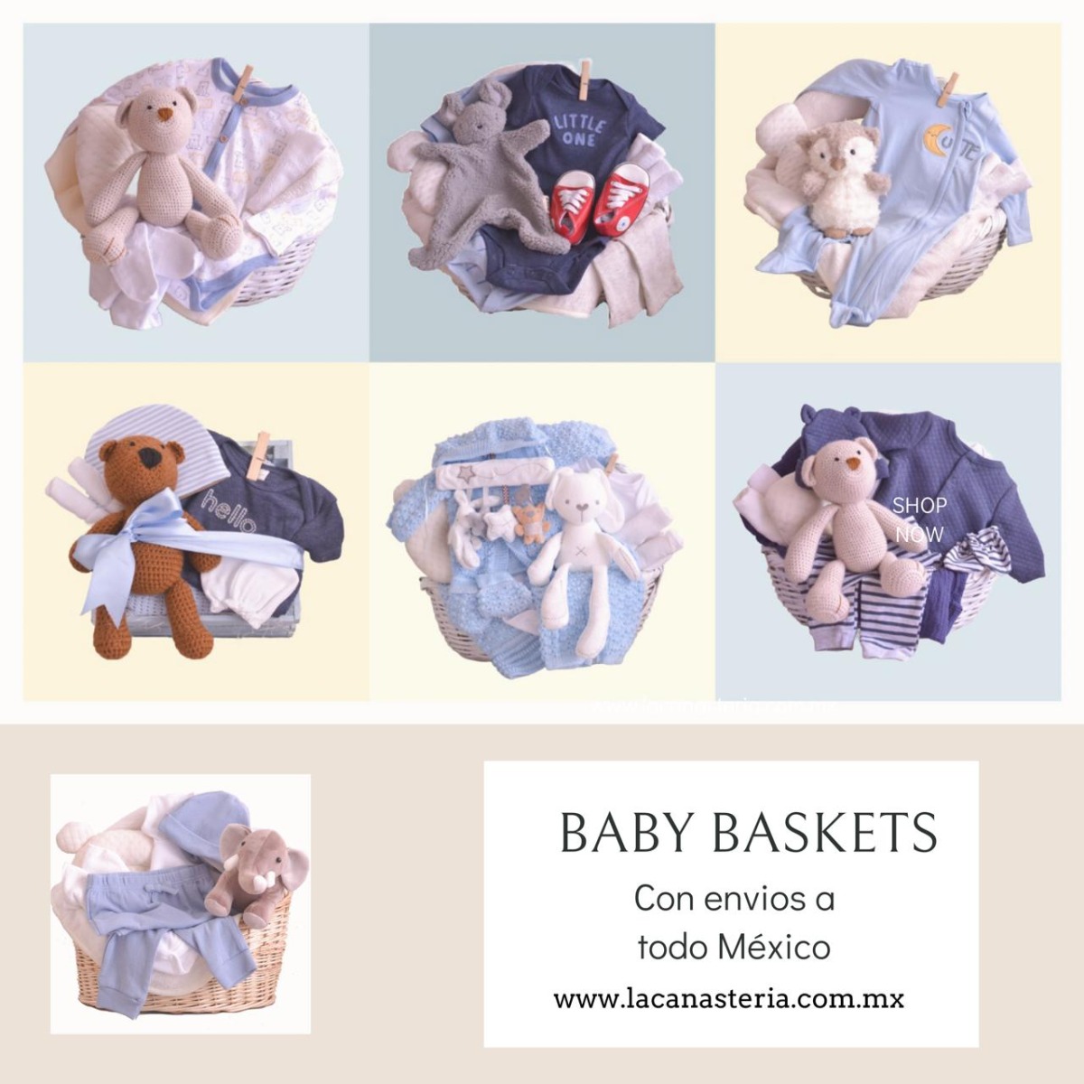 Kits de regalo para bebés en empresas la canasteria