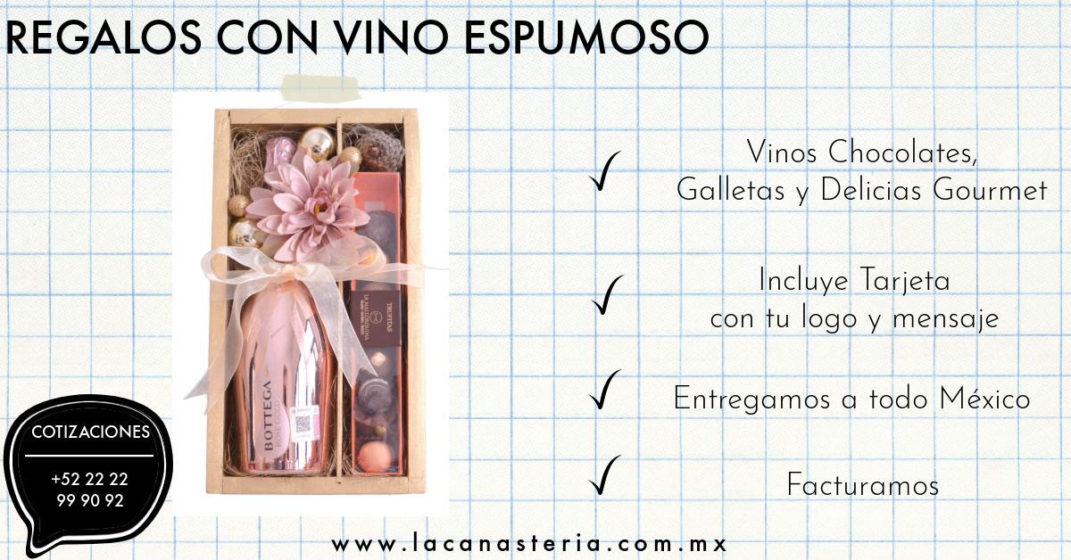 CATÁLOGO DE REGALOS NAVIDEÑOS CON VINO ESPUMOSO CAVA Y CHAMPAN