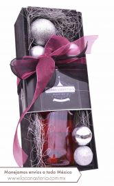 arreglos de vino navideños para empresas